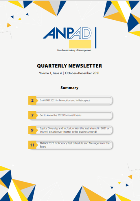 October – December 2021 Edition | Volume 1, Issue 4. | Anpad